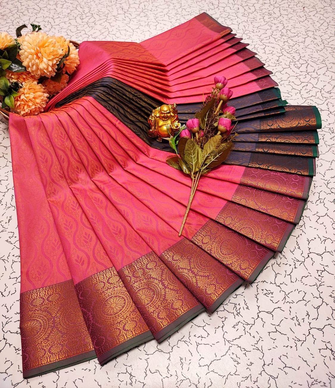 3D Emposed Silksarees
