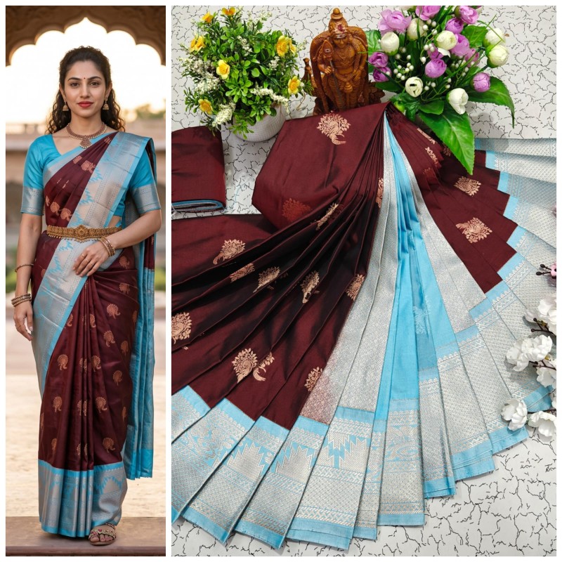 Mangalyam Korvai Soft Silk