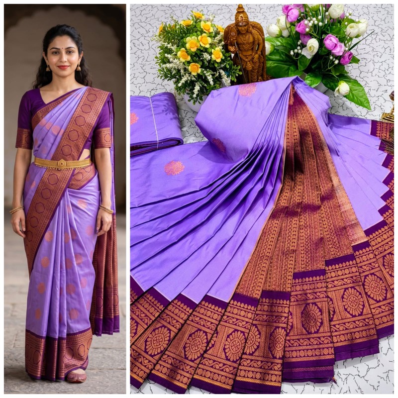 Mangalyam Korvai Soft Silk