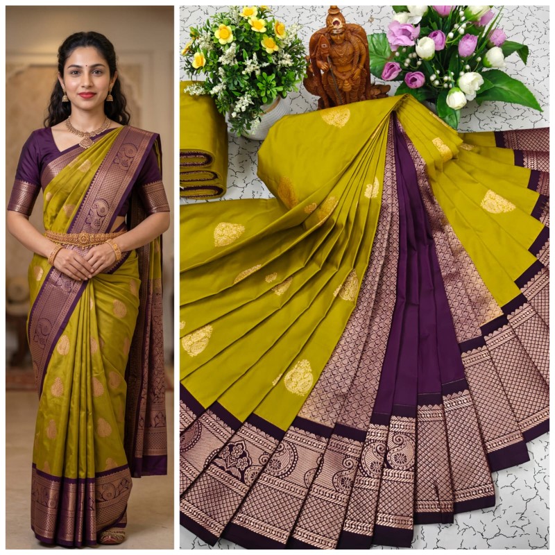 Mangalyam Korvai Soft Silk