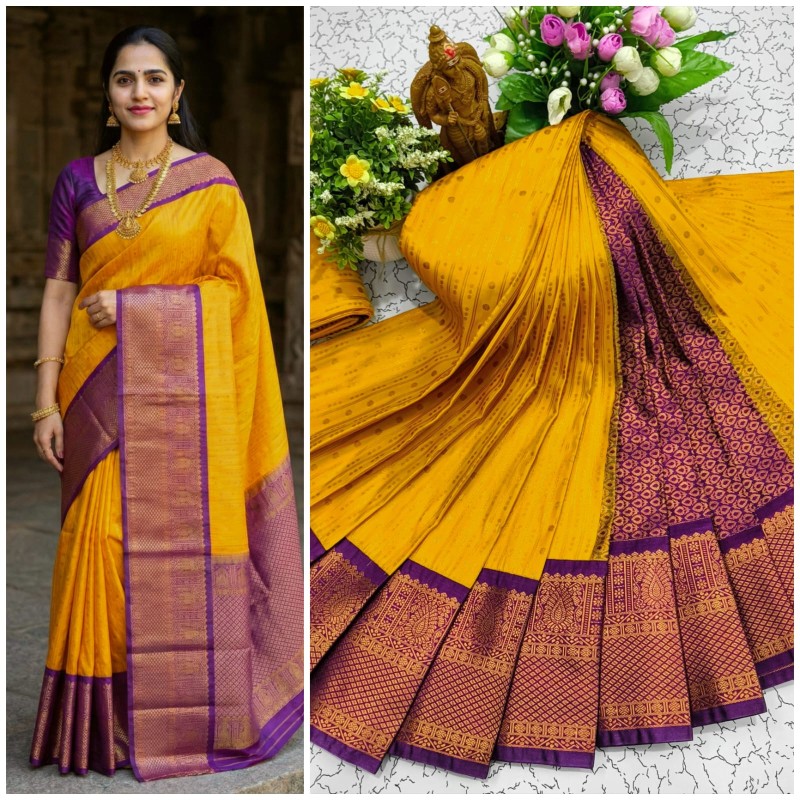 Mangalyam Korvai Soft Silk