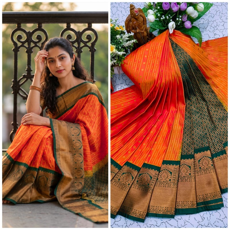 Mangalyam Korvai Soft Silk