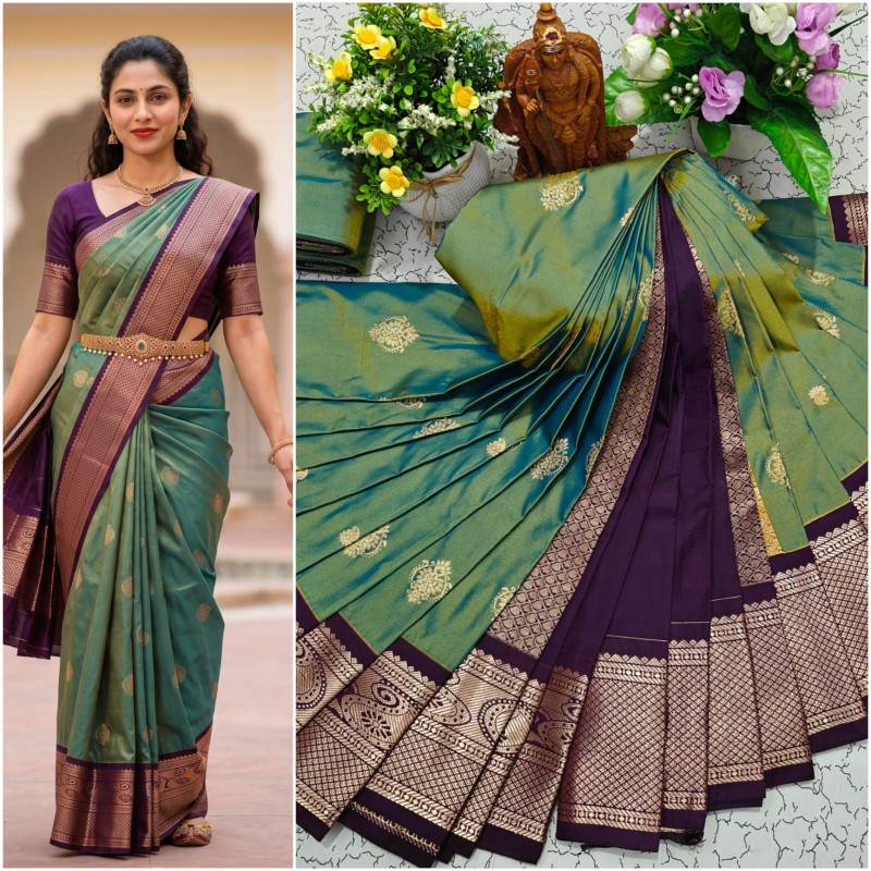 Mangalyam Korvai Soft Silk
