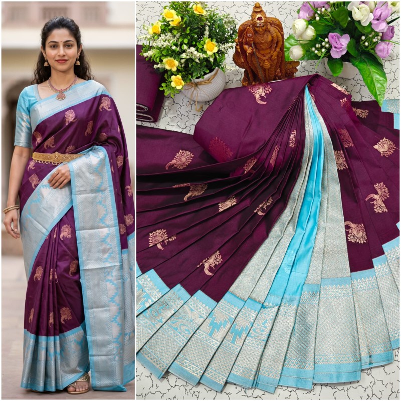 Mangalyam Korvai Soft Silk